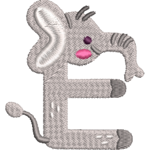 A is for E Elephant
