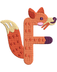 A is for F Fox