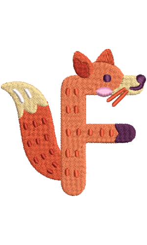 A is for F Fox