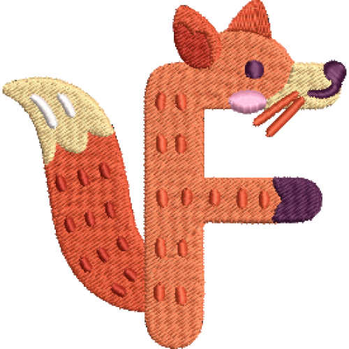 A is for F Fox