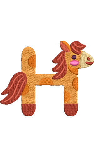 A is for H Horse