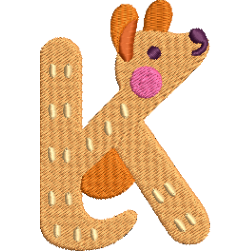 A is for K Kangaroo