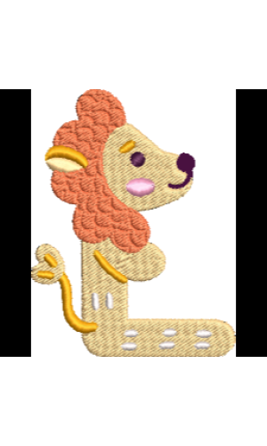 A is for L Lion
