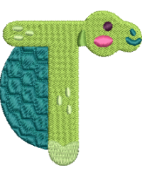 A is for T Turtle