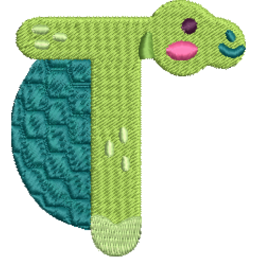 A is for T Turtle