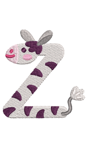 A is for Z Zebra