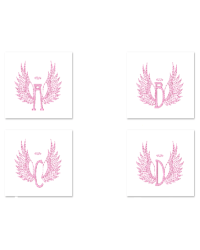 Angel Wing Alphabet Set