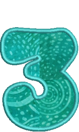 Aplique Font 3