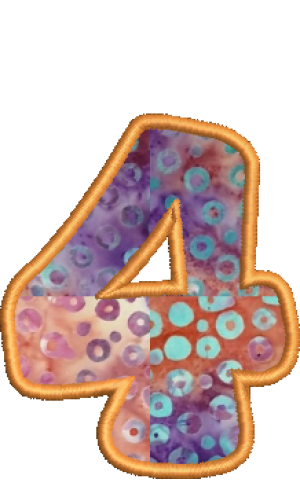 Aplique Font 4