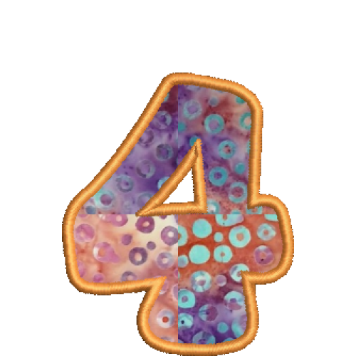 Aplique Font 4