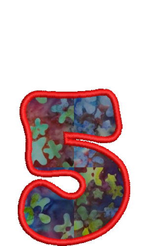 Aplique Font 5