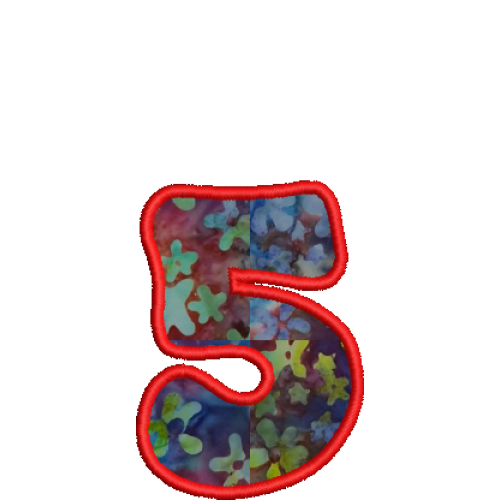 Aplique Font 5