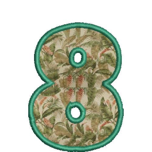 Aplique Font 8