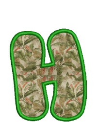 Aplique Font H