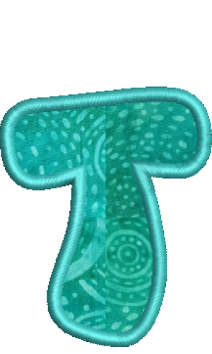 Aplique Font T