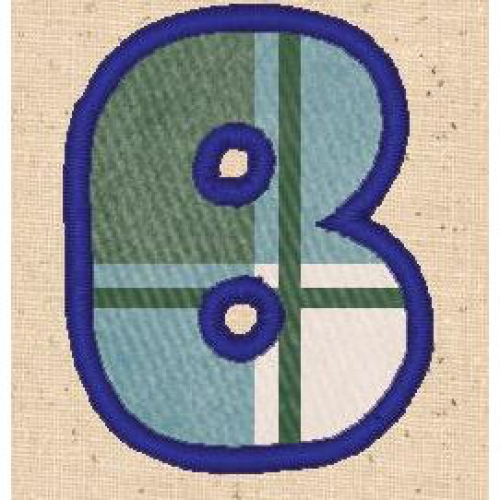 Applique Alphabet B