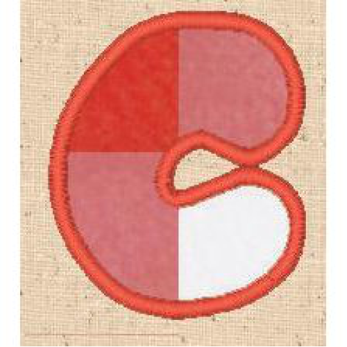 Applique Alphabet C