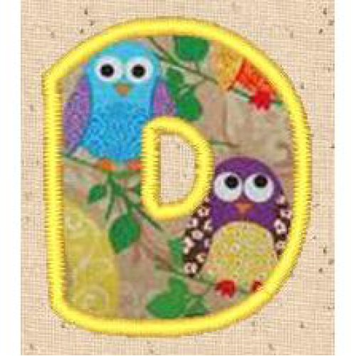 Applique Alphabet D