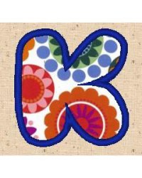 Applique Alphabet K