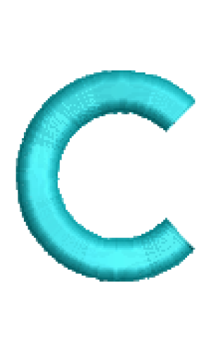 Arty Lower case c