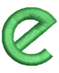 Arty Lower case e