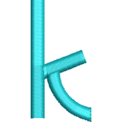 Arty Lower case k