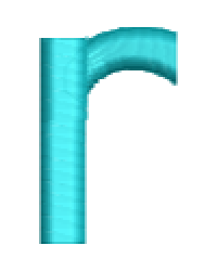 Arty Lower case r