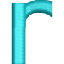 Arty Lower case r
