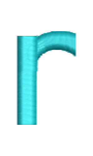 Arty Lower case r