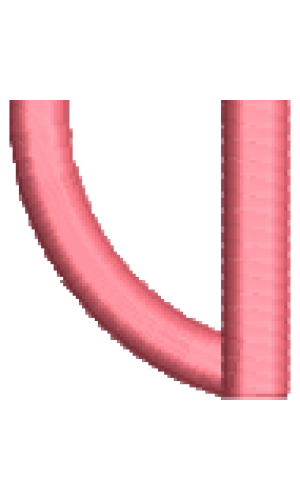 Arty Lower case v
