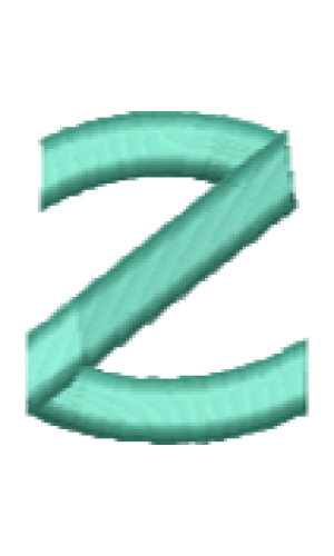 Arty Lower case z