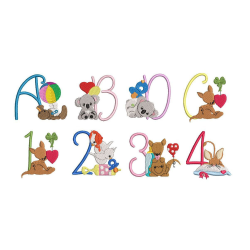 Aussie Baby Animals Alpha Set