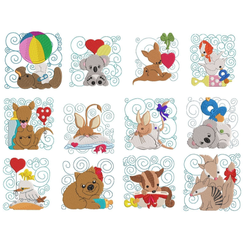 Aussie Baby Animals Set Aussie Baby Animals Set