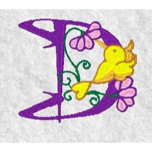 Bird Alphabet D