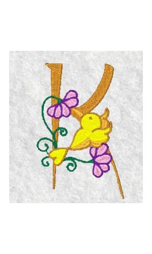 Bird Alphabet K Bird Alphabet K