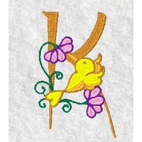 Bird Alphabet K Bird Alphabet K