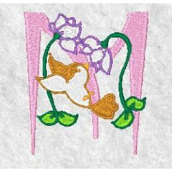 Bird Alphabet M