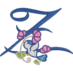 Bird Alphabet Z