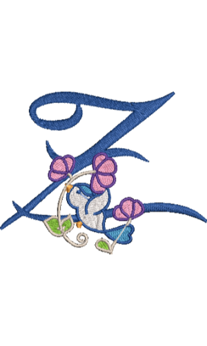 Bird Alphabet Z