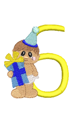 Birthday Baby Boy 6 Birthday Baby Boy 6