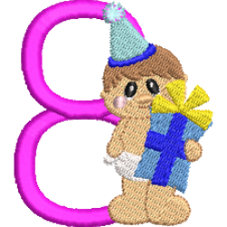 Birthday Baby Boy 8