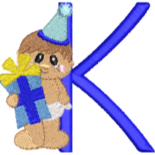 Birthday Baby Boy K Birthday Baby Boy K