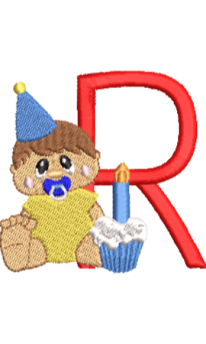 Birthday Baby Boy R Birthday Baby Boy R