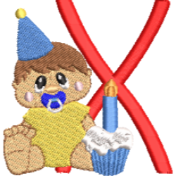 Birthday Baby Boy X