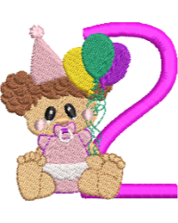 Birthday Baby Girl 2