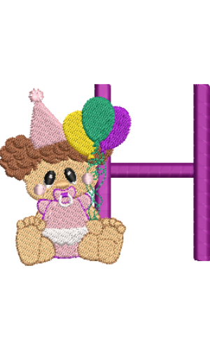 Birthday Baby Girl H
