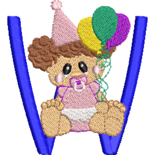 Birthday Baby Girl W