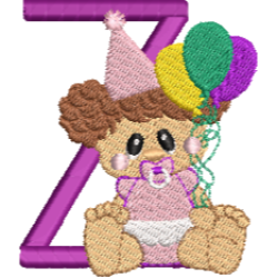 Birthday Baby Girl Z
