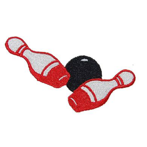 Bowling Ball And Pins 02