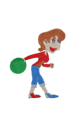 Bowling Lady